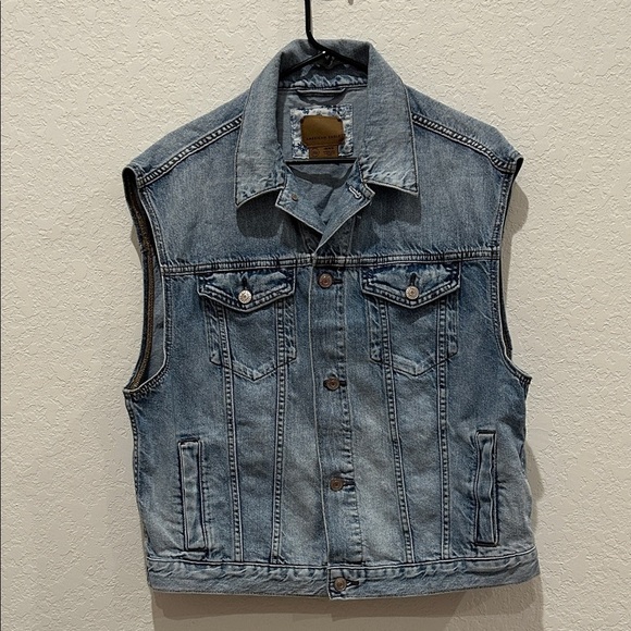 American Eagle Outfitters Jackets & Blazers - American Eagle Outfitters Denim Vest